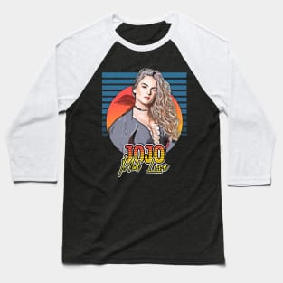 greatest hits style 80s jojo mad love / retro vintage flyers Baseball T-Shirt